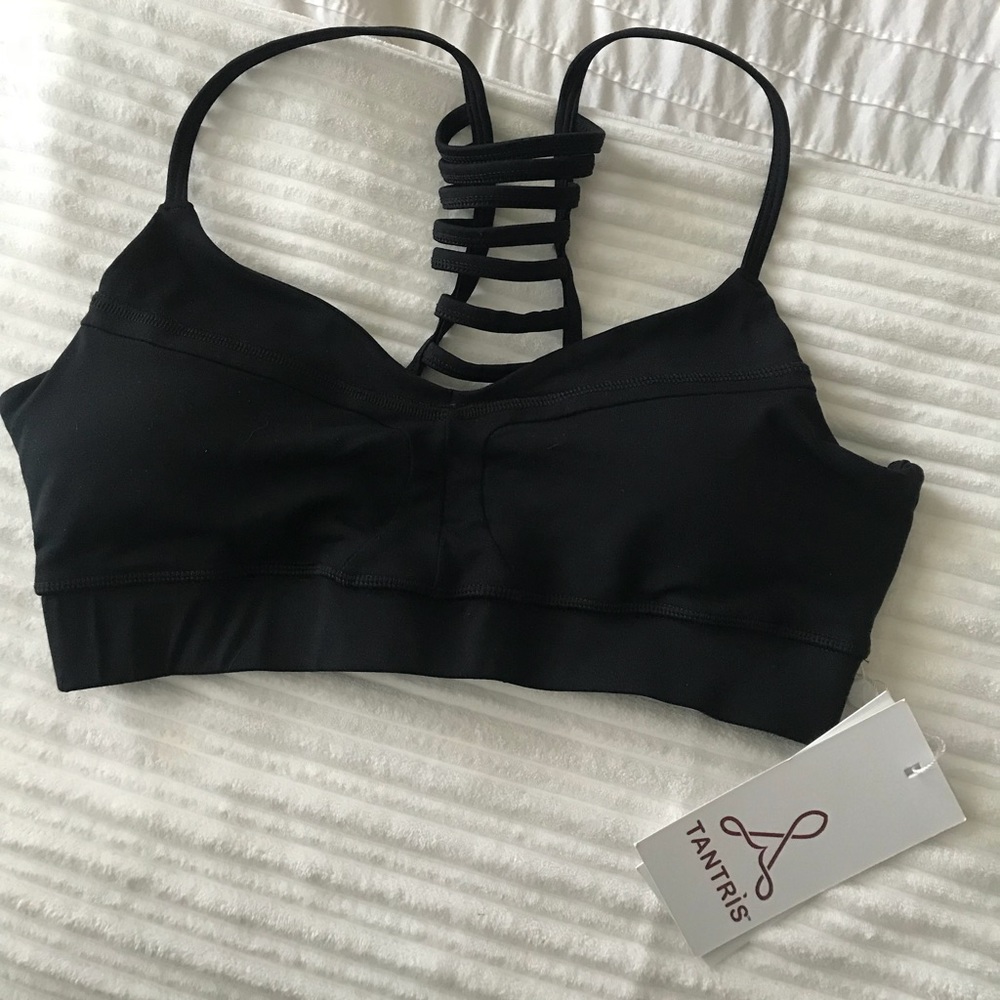 Tantris Black Sports Bra